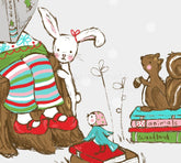 Story Time Illustration - Gray